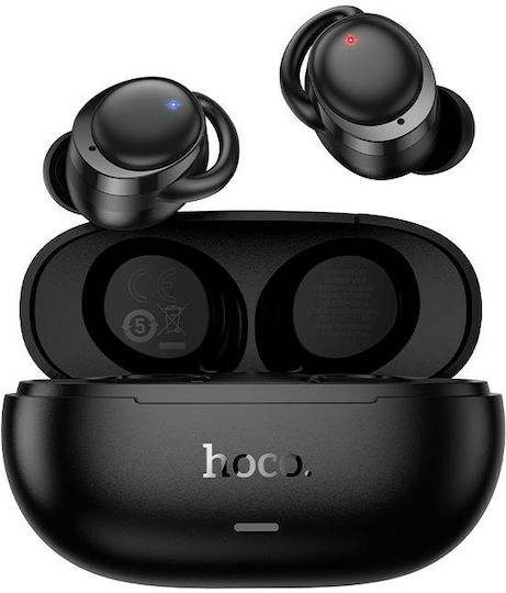 Hoco EW207 In-ear Bluetooth Handsfree Earphones with Charging Case Black vista 2