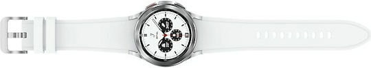 Samsung Galaxy Watch4 Classic Bluetooth Stainless Steel 42mm Waterproof with Heart Rate Monitor (Silver) view 5