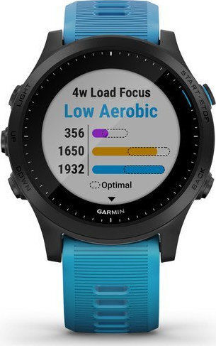 Garmin Forerunner 945 Stainless Steel 47mm Waterproof Smartwatch with Heart Rate Monitor (Blue) view 9