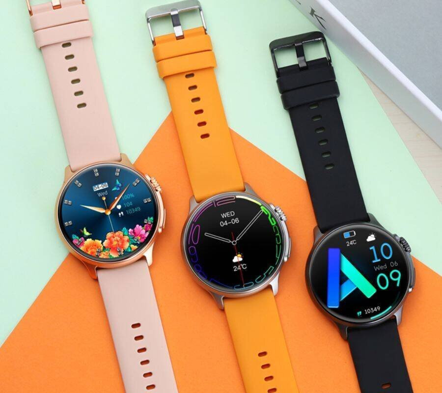 Rubicon Rncf12 Smartwatch Orange vy 3