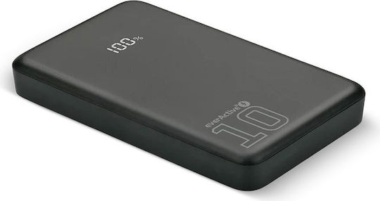 everActive EB-11QB Power Bank 10000mAh 20W with USB-A Port and 2 USB-C Ports Black