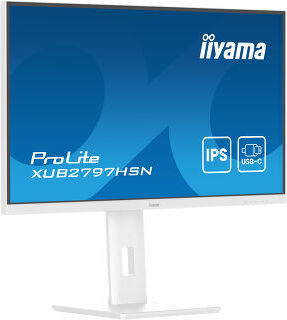Iiyama ProLite XUB2797HSN-W2 IPS Monitor 27" FHD 1920x1080 view 3
