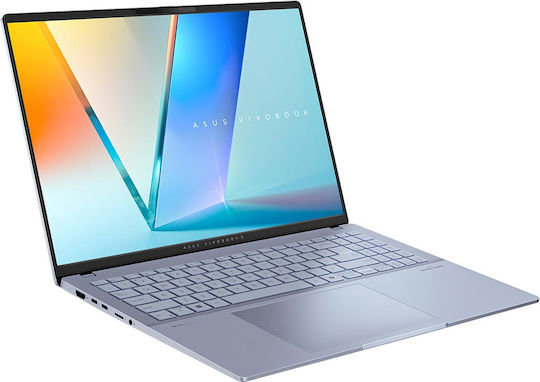 Asus Vivobook S16 S5606CA-OLED-RI142W 16" 120Hz (Ultra 7-255H/32GB/1TB SSD/W11 Home) /Mist Blue (GR Keyboard) view 5
