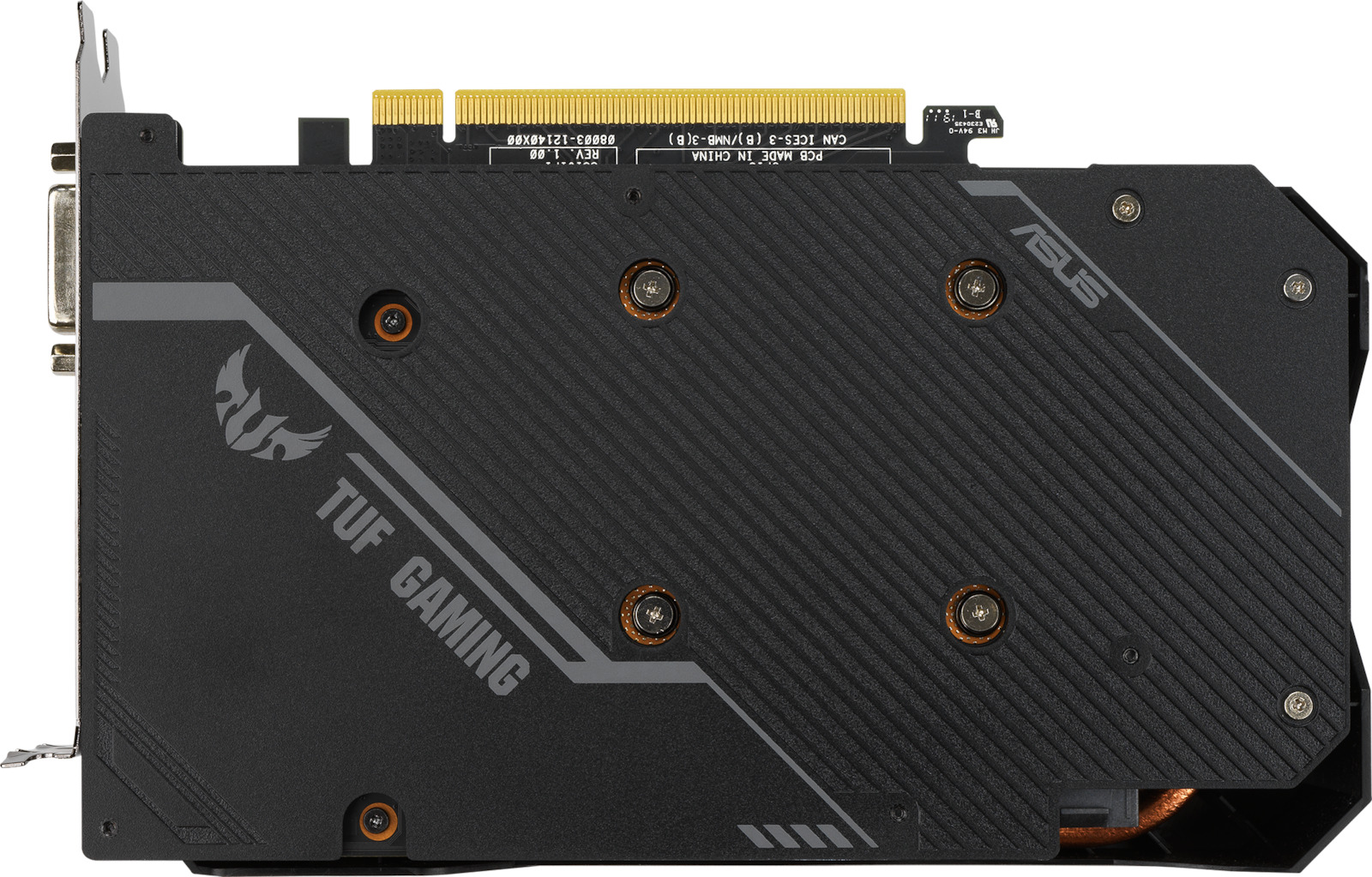Asus GeForce GTX 1660 Ti 6GB GDDR6 TUF Gaming EVO OC Graphics Card vue 3
