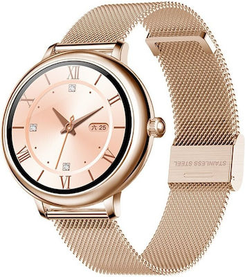 Senbono Smartwatch (Rose Gold) view 1