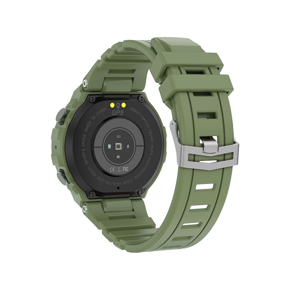 Aluminium Smartwatch with Heart Rate Monitor (Green) view 3