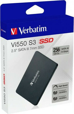 Verbatim Vi550 S3 SSD 256GB Type 2.5'' with SATA III Connection 49351 vista 5