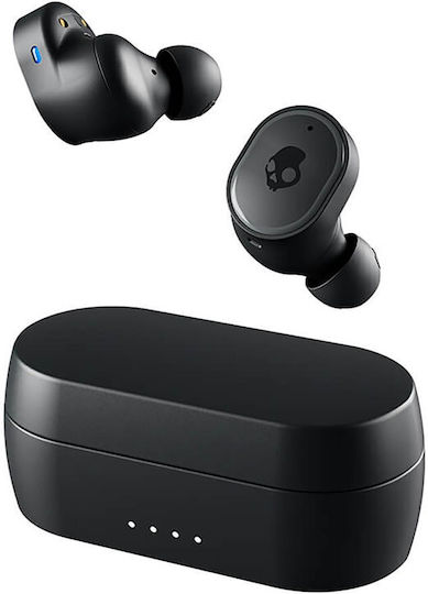 Skullcandy Sesh In-ear Bluetooth Handsfree Earphones with Sweat Resistance and Charging Case Black