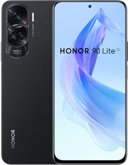 Honor 90 Lite 5G Dual SIM (8GB/256GB) Midnight Black view 1