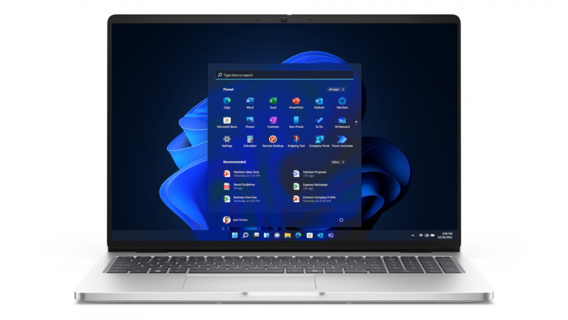 Dell 16 PC16250 16" IPS FHD+ (Core 3-100U/8GB/512GB SSD/W11 Pro) Platinum (US Keyboard) view 3