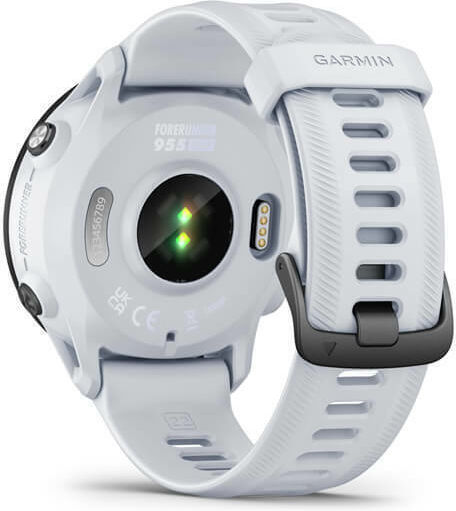 Garmin Forerunner 955 Solar 46mm Waterproof Smartwatch with Heart Rate Monitor (Whitestone) view 6