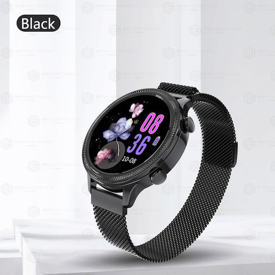 M3 Smartwatch with Heart Rate Monitor (Black) view 4