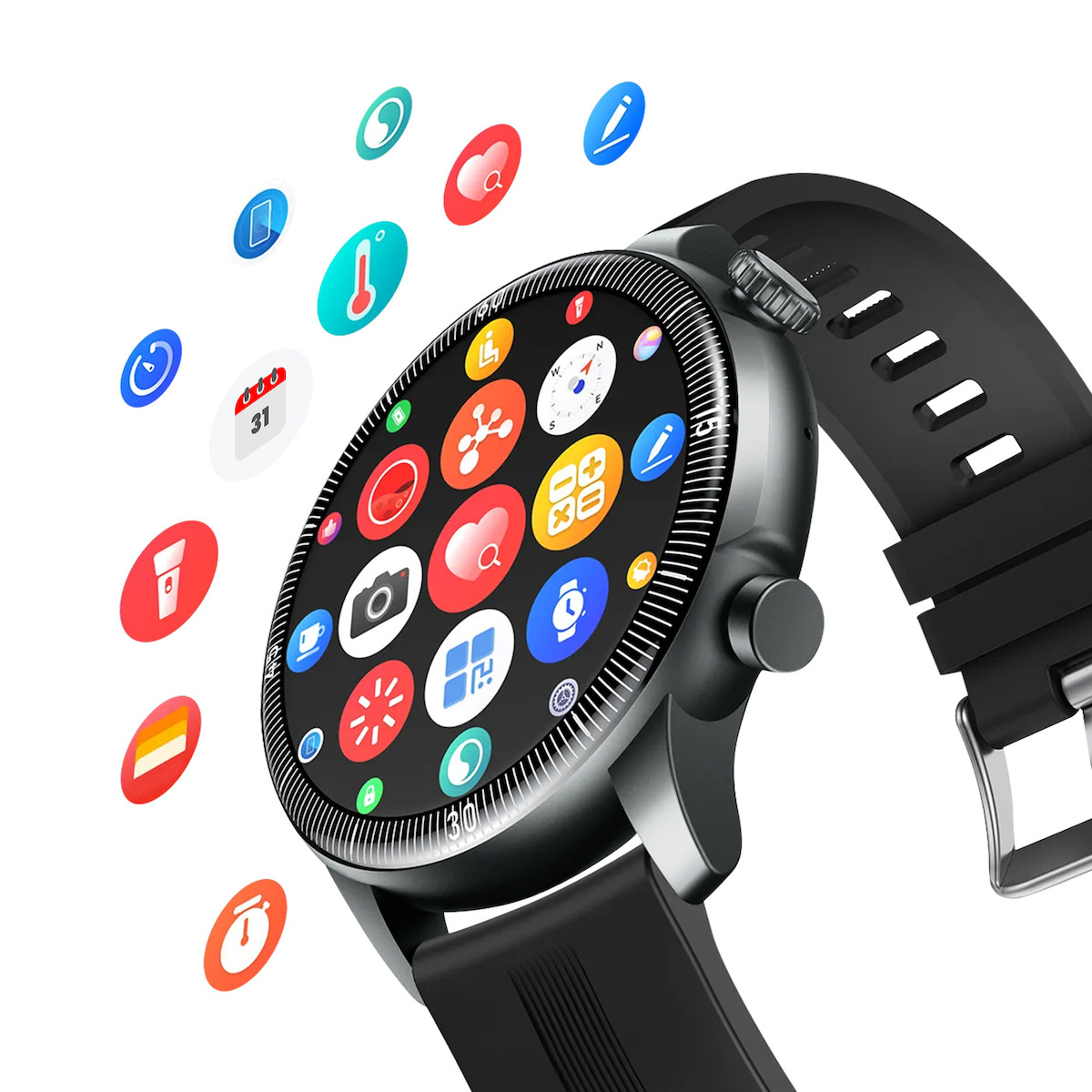 Hoco Y31 Smartwatch (Black) view 5