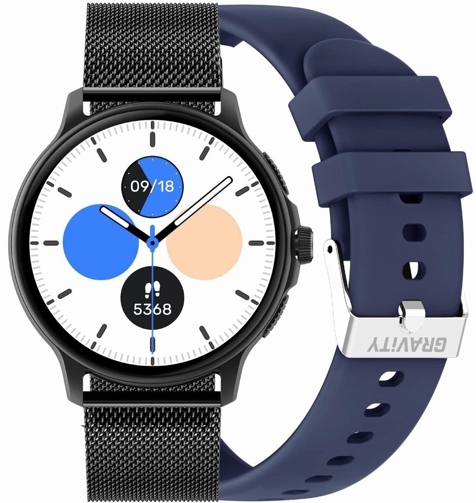 Unisex Smartwatch Gravity Gt12-2 Bluetooth Calls Additional Strap Sg035b