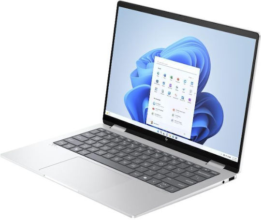 HP Envy x360 14 14" IPS FHD+ (Ryzen 5-8640HS/16GB/512GB SSD/W11 Pro) Natural Silver (US Keyboard) vue 3