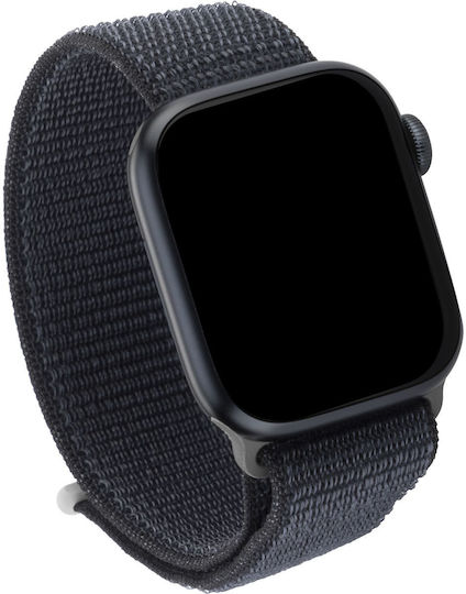 Apple Watch Series 9 Cellular Aluminium 45mm Waterproof with eSIM and Heart Rate Monitor (Midnight with Midnight Sport Loop) view 4