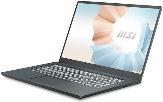 MSI Modern 15 A5M 15.6" FHD (Ryzen 5-5500U/8GB/256GB SSD/W11 Home) (US Keyboard) view 4