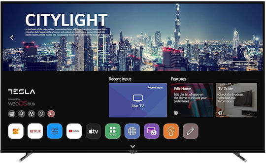 Tesla Smart Television 75" 4K UHD LED 75E645BUW HDR (2025) view 4
