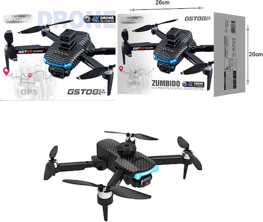 Andowl GST08 Drone with 4K Camera and Controller view 3