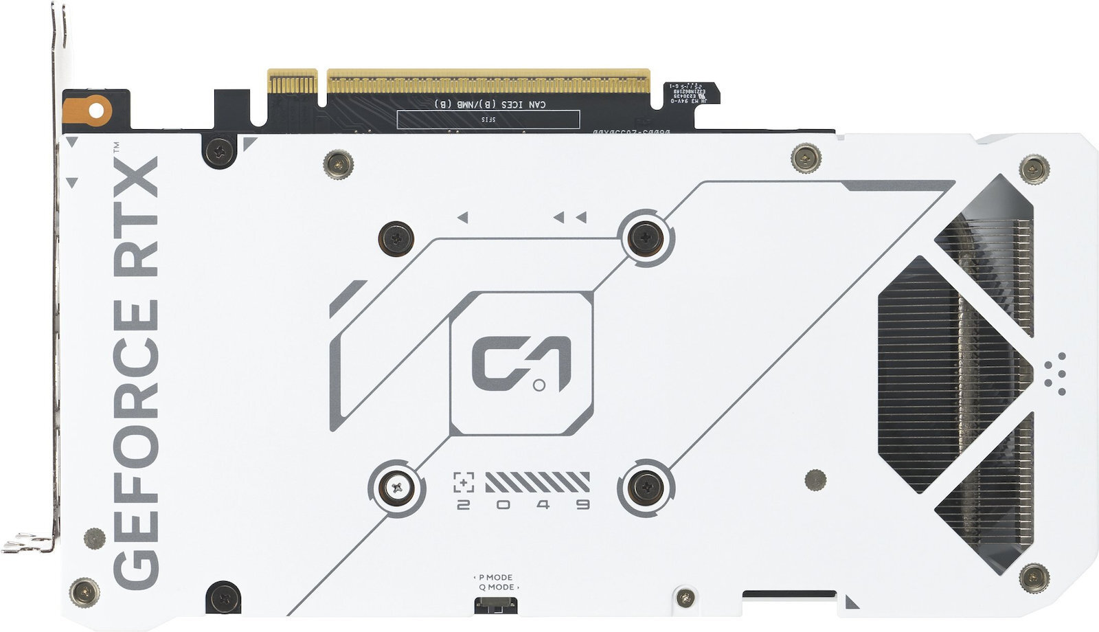 Asus GeForce RTX 5060 Ti 16GB GDDR7 Dual White OC Graphics Card 90YV0MH6-M0NA00 view 7