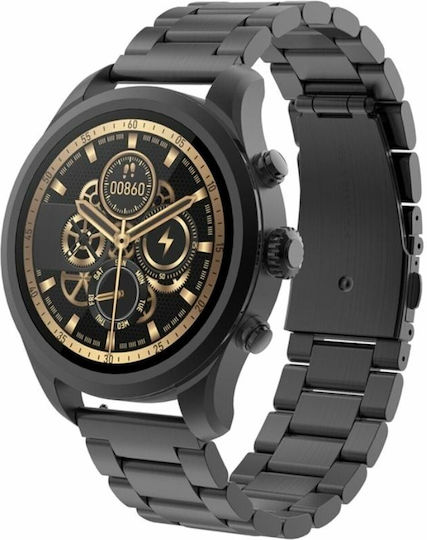 Forever Verfi SW-800 Smartwatch with Heart Rate Monitor (Black) view 4