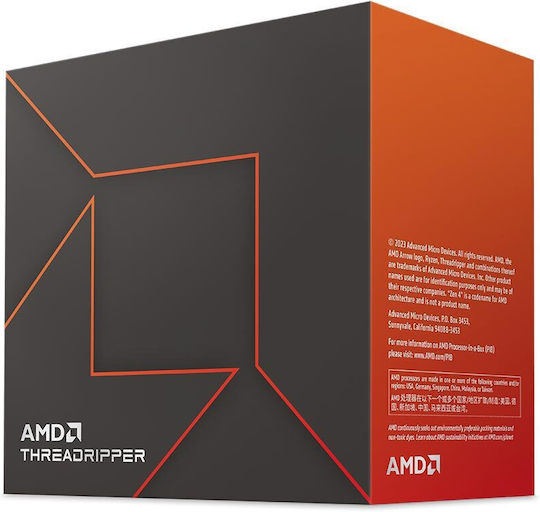 AMD Ryzen Threadripper 7970X 4GHz Processor 32 Core for Socket sTR5 in Box view 1