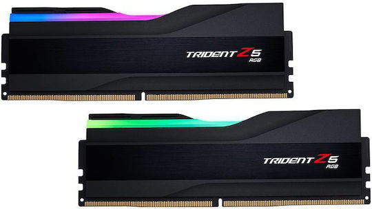 G.Skill Trident Z5 RGB XMP DDR5 32GB RAM with 2x16GB Modules and Speed 6000 for Desktop F5-6000J3036F16GX2-TZ5RK view 2