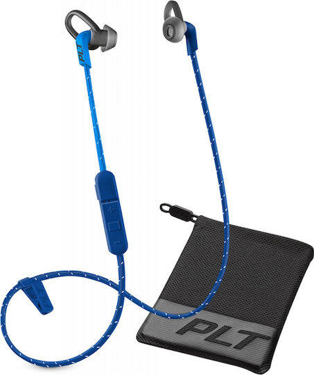 Plantronics BackBeat Fit 305 (Includes Sport Mesh Pouch) In-ear Bluetooth Handsfree Earphones with Sweat Resistance Blue