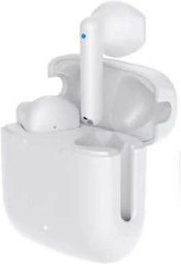 Firo Fi32 Earbud Bluetooth Handsfree Earphones with Charging Case White view 1