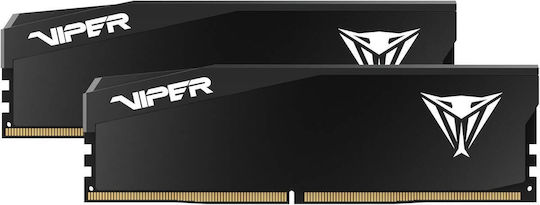 Patriot Viper Elite 5 DDR5 32GB RAM with 2x16GB Modules and Speed 6000 for Desktop VEU532G6036K