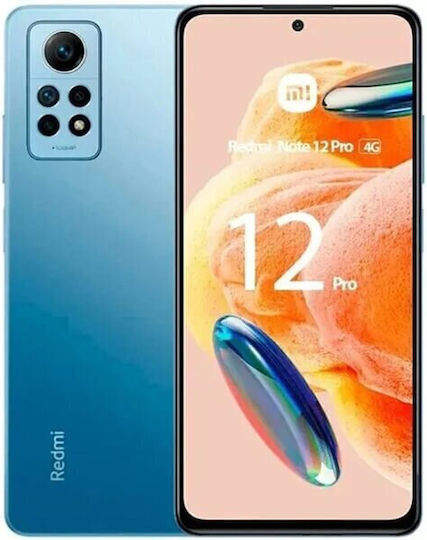 Xiaomi Redmi Note 12 Pro 4G NFC Dual SIM (8GB/256GB) Glacier Blue view 1