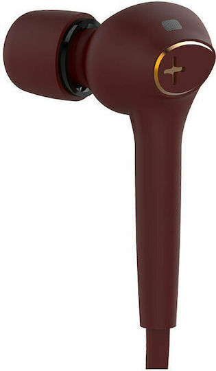 Defunc Mobile Gaming Earbud Bluetooth Handsfree Earphones Red view 2