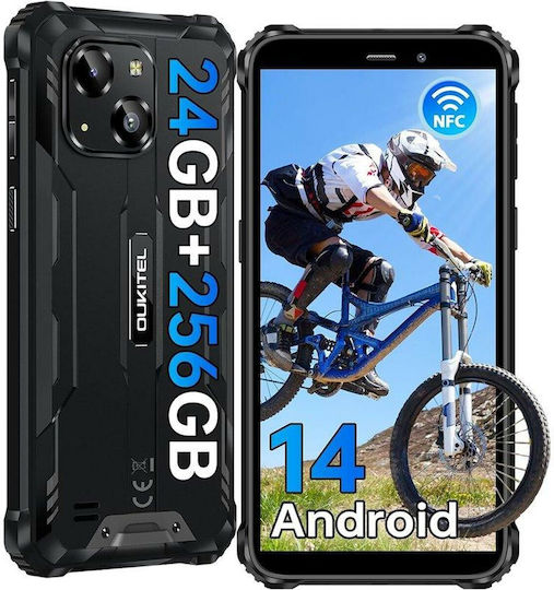 Oukitel WP32 Pro Dual SIM (6GB/256GB) Resistant Smartphone Black view 1