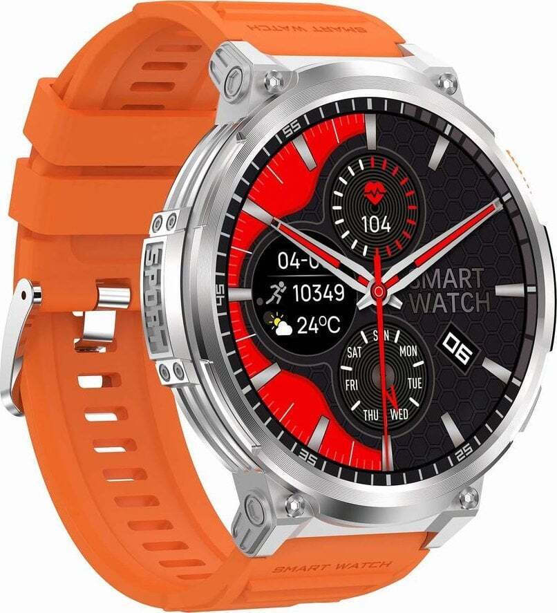 Gt23 Smartwatch Orange Ansicht 6