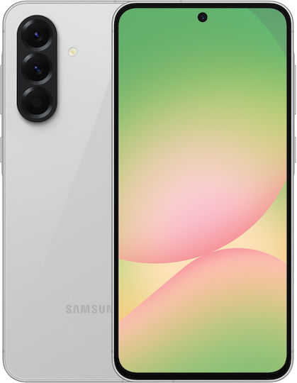 Samsung Galaxy A56 5G Dual SIM (8GB/256GB) Awesome Light Gray view 1