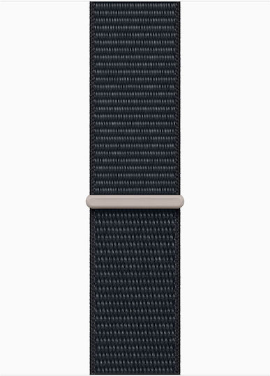 Apple Watch Series 9 Cellular Aluminium 45mm Waterproof with eSIM and Heart Rate Monitor (Midnight with Midnight Sport Loop) view 3