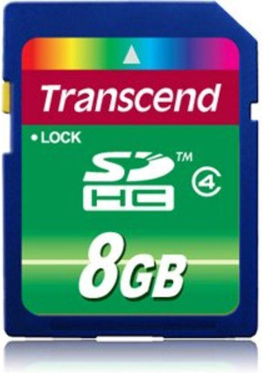 Transcend SDHC 8GB Class 4 Default Speed view 1