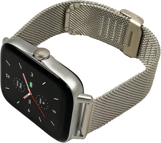 MaxCom FW55 Smartwatch with Heart Rate Monitor (Aurum Pro Silver) vue 6