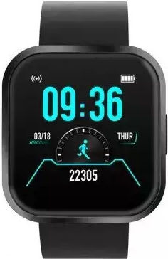 Fontastic FontaFit 360CH Smartwatch with Heart Rate Monitor (Sena Black) view 3