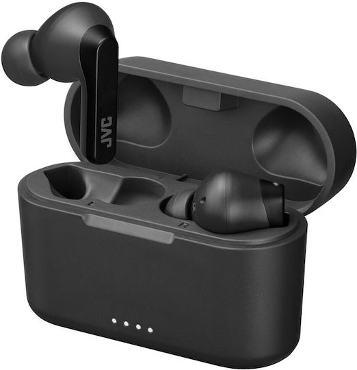 JVC HA-A9T In-ear Bluetooth Handsfree Earphones with Sweat Resistance and Charging Case Black