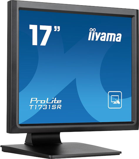 Iiyama ProLite T1731SR-B1S TN Touch Monitor 17" 1280x1024 with Response Time 5ms GTG