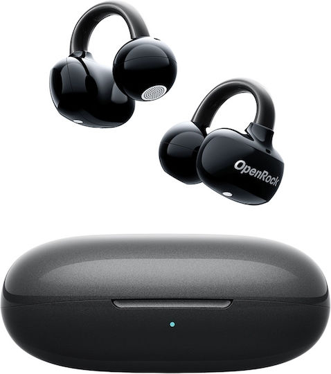 OneOdio OpenRock E Open Ear Bluetooth Handsfree Earphones with Sweat Resistance and Charging Case Black view 2