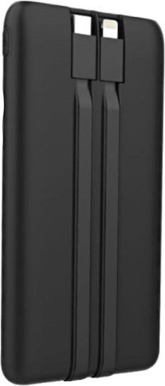 Awei P168K Power Bank 10000mAh 22.5W with USB-A Port and USB-C Port Black view 4