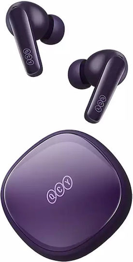 QCY T13X In-ear Bluetooth Handsfree Earphones with Charging Case Purple vista 2