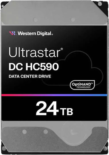 Western Digital DC HC590 24TB HDD Hard Drive 3.5" SATA III 7200rpm for NAS / Server 0F59373