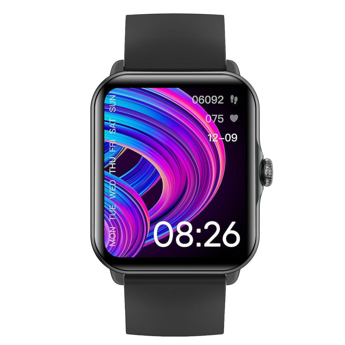 Nexus FiT Aluminium Smartwatch with Heart Rate Monitor (Black) view 6