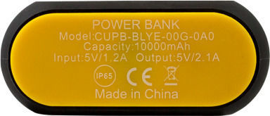 CAT Active Urban IP65 Rugged Power Bank 10000mAh with USB-A Port Black vista 3