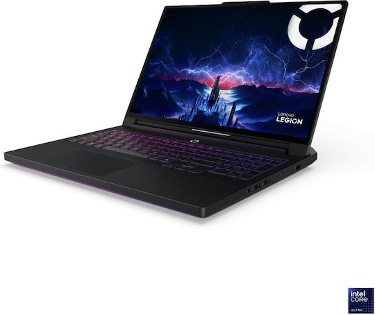 Lenovo Legion Pro 7 16IAX10H 16" OLED QHD 240Hz (Ultra 9-275HX/32GB/1TB SSD/GeForce RTX 5080/No OS) Eclipse Black (International English Keyboard) view 2