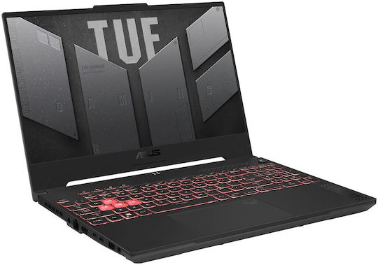 Asus TUF Gaming F15 FX507VV-TT901W 15.6" FHD 144Hz (i7-13620H/16GB/1TB SSD/GeForce RTX 4060/W11 Home) Mecha Gray (US Keyboard) view 2