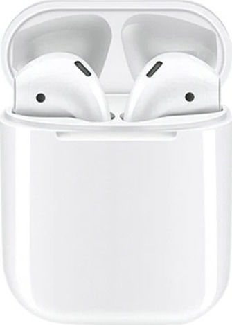 i300 Earbud Bluetooth Handsfree Earphones with Charging Case White view 1
